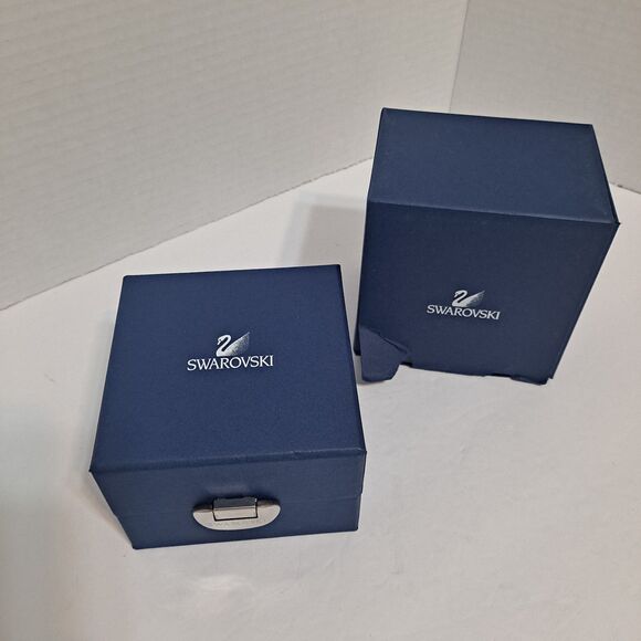 Swarovski Large Crystal Heart Paperweight Figurine 3D Vintage  656680 - Picture 6 of 7